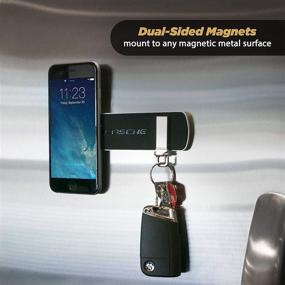 img 1 attached to 📱 SCOSCHE MEBSG MagicMount Elite: Magnetic Surface Mount for Smartphones & Metallic Items – Space Gray