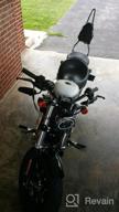 img 1 attached to Enhance Your Harley Riding Experience With INNOGLOW'S Detachable Rear Sissy Bar Backrest! review by Madison Dickinson