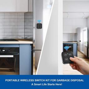 img 3 attached to Make Waste Disposal A Breeze With Garbage Disposal Wireless Switch Kit And Portable Timer Remote