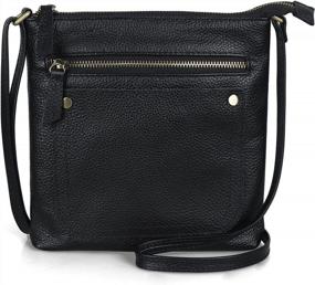 img 4 attached to Women'S Envelope Crossbody Bags: Small Befen Leather Wristlet Clutch Wallet Purses With Stylish Design