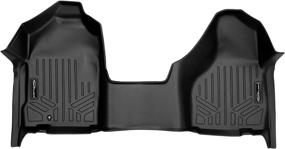 img 4 attached to 🚗 SMARTLINER Floor Mats 1st Row One Piece Liner Black | Ram 1500/2500/3500 Standard/Quad Cab | 2002-2008 & 2003-2009 Models