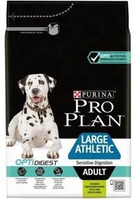 img 1 attached to Dry food for athletic dogs Pro Plan with sensitive digestion, lamb 1 pack. x 2 pcs. x 3 kg (for large breeds)