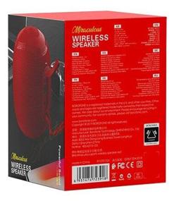 img 2 attached to Portable acoustics Borofone BR6, 5 W, red