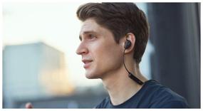 img 1 attached to Headphones for sports on a rope on the neck neck Devia Sport Wireless bluetooth