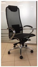 img 3 attached to 🖥️ Everprof Deco Mesh Executive Computer Chair: Textile Upholstery, Black Color