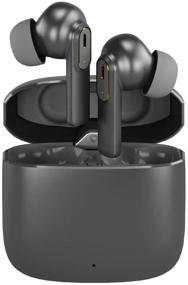 img 3 attached to Wireless Intrachannel Headphones Lyambda True Wireless LTW20-GR Grey
