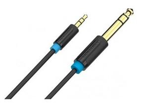 img 1 attached to Cable Vention Jack 6.3 mm M - Jack 3.5 mm M (BABB), 1 m, black