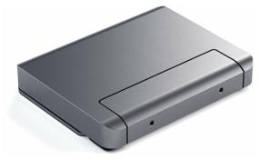 img 3 attached to Хаб-Подставка Satechi Aluminum Stand Hub for iPad Pro - Space Gray. Материал алюминий. Цвет серый космос.
