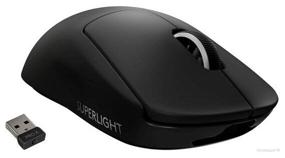 img 3 attached to Logitech Pro x superlight wireless gaming mouse, black