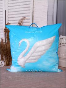 img 3 attached to Pillow GOLDTEX SWAN DOWN, 70 x 70 cm, height 15 cm