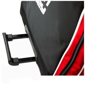 img 3 attached to Bag hockey BITEX 24-975 sports bag on wheels, black-red polyester