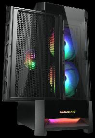 img 3 attached to 🖥️ COUGAR Duoface RGB Black Computer Case