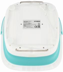 img 2 attached to Hydromassage footbath Hyundai H-FB4551 60W white/turquoise