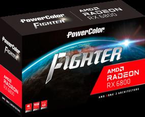 img 3 attached to Video card PowerColor Radeon RX 6800 Fighter 16GB (AXRX 6800 16GBD6-3DH/OC), Retail