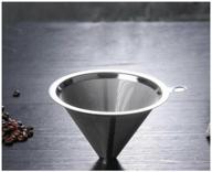 coffee maker kemeks (chemiks) boshshoy for coffee 800 ml, reusable metal filter, glass coffee pot (teapot) for hario, teatea logo
