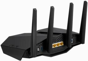 img 3 attached to WiFi router ASUS RT-AX82U, black