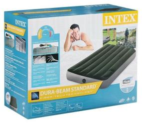 img 2 attached to Air mattress INTEX Twin Downy 64761 (191х99х25)