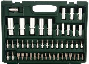 img 3 attached to Kraftool car tool set 27888-H108_z02, 108 pcs, green/silver