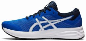 img 3 attached to Asics Patriot 12 Electric Blue/White Running Shoes (Us:12.5)