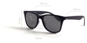 img 3 attached to Turok TS Traveler Sunglasses STR004-0120 (Black)