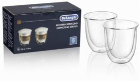 img 3 attached to ☕ De'Longhi Cappuccino Cups Set - 190 ml, 2 Premium Cups