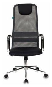 img 3 attached to Executive computer chair Bureaucrat KB-9N, upholstery: mesh/artificial leather, color: black