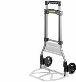 img 3 attached to Luggage trolley STAYER 38755-90 , silver