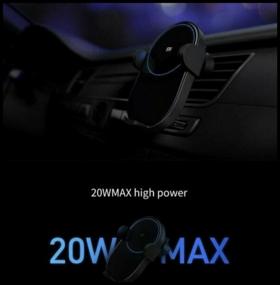 img 3 attached to Xiaomi Wireless Car Charger Car Holder 20W