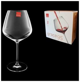 img 1 attached to Set of 2 wine glasses Grace Volume: 950 ml Rona