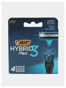 img 2 attached to Bic 3 Flex Hybrid Interchangeable Cassette Set - Pack of 4