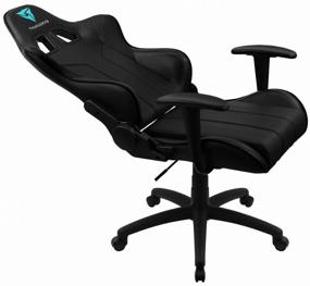 img 1 attached to Gaming chair ThunderX3 EC3, upholstery: imitation leather, color: black