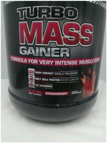 img 1 attached to Gainer IRONMAN Turbo Mass Gainer, 2800 g, strawberry