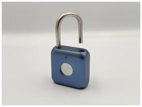 img 3 attached to Xiaomi Smart Fingerprint Lock Padlock YD-K1 Blue
