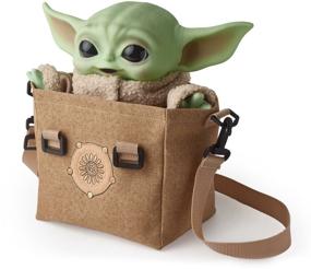 img 3 attached to Mattel Star Wars Mandalorian Plush Toy Baby Yoda Grog HBX33