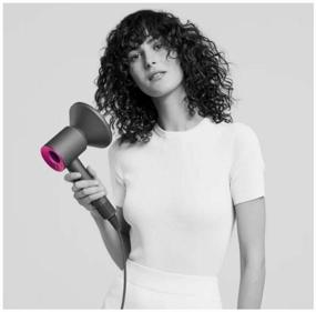img 1 attached to Professional hair dryer for fast hair drying with 5 nozzles Super Hair Dryer Likedyson