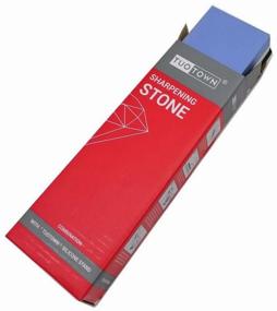 img 1 attached to Sharpening stone Tuotown water 1000/3000, white/blue