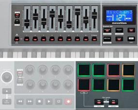 img 3 attached to MIDI keyboard Novation Impulse 61 gray