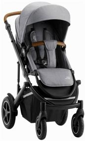 img 3 attached to 👶 Britax Roemer Smile 3 Universal Stroller, 2 in 1 Deluxe Edition (1 box), Frost Grey