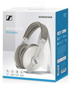img 1 attached to Sennheiser Momentum 3 Wireless White: Unleash Wireless Audio Brilliance!