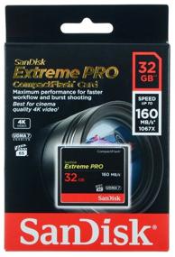 img 2 attached to SanDisk Extreme Pro CompactFlash 160MB/s Memory Card - Fast Read & Write Speeds: 160 MB/s & 150 MB/s