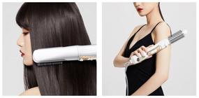 img 2 attached to Xiaomi WellSkins Hot Air Comb Hair Dryer