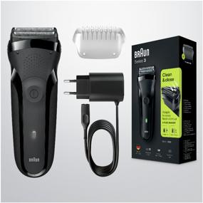 img 3 attached to Shaver Braun Series 3 Shave&Style 300BT, black