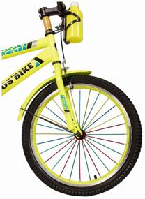 img 3 attached to Four-wheel children's bicycle KIDS" BIKE ZT-022, wheel diameter 20", yellow