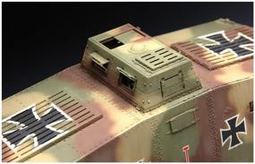 img 3 attached to Assembly model Meng Model German A7V Tank (Krupp) TS-017 1:35