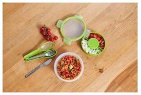 img 2 attached to Tefal Salad container MasterSeal to Go K3100112, 16.7x16.7 cm, green