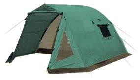 img 1 attached to Camping tent for five people Tramp BALTIC WAVE 5 V2, green