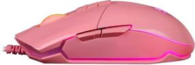 img 3 attached to Bloody P91s gaming mouse, pink