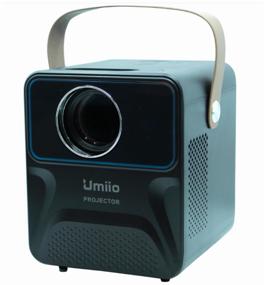 img 3 attached to 📽️ 1080P Wi-Fi Smart Projector - High Definition Home & Office Video Projection with Smart TV Functionality - Black
