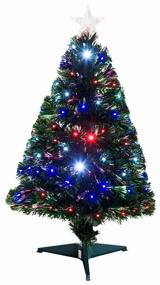 img 1 attached to 🎄 festive 60 cm Christmas tree with artificial lights and dazzling illumination