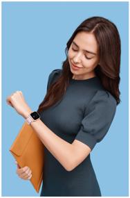img 2 attached to 💖 Amazfit Bip U RU Smart Watch [Pink]: Sleek Design & Advanced Features